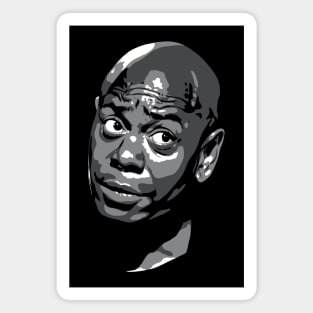 Dave Chappelle greyscale Magnet